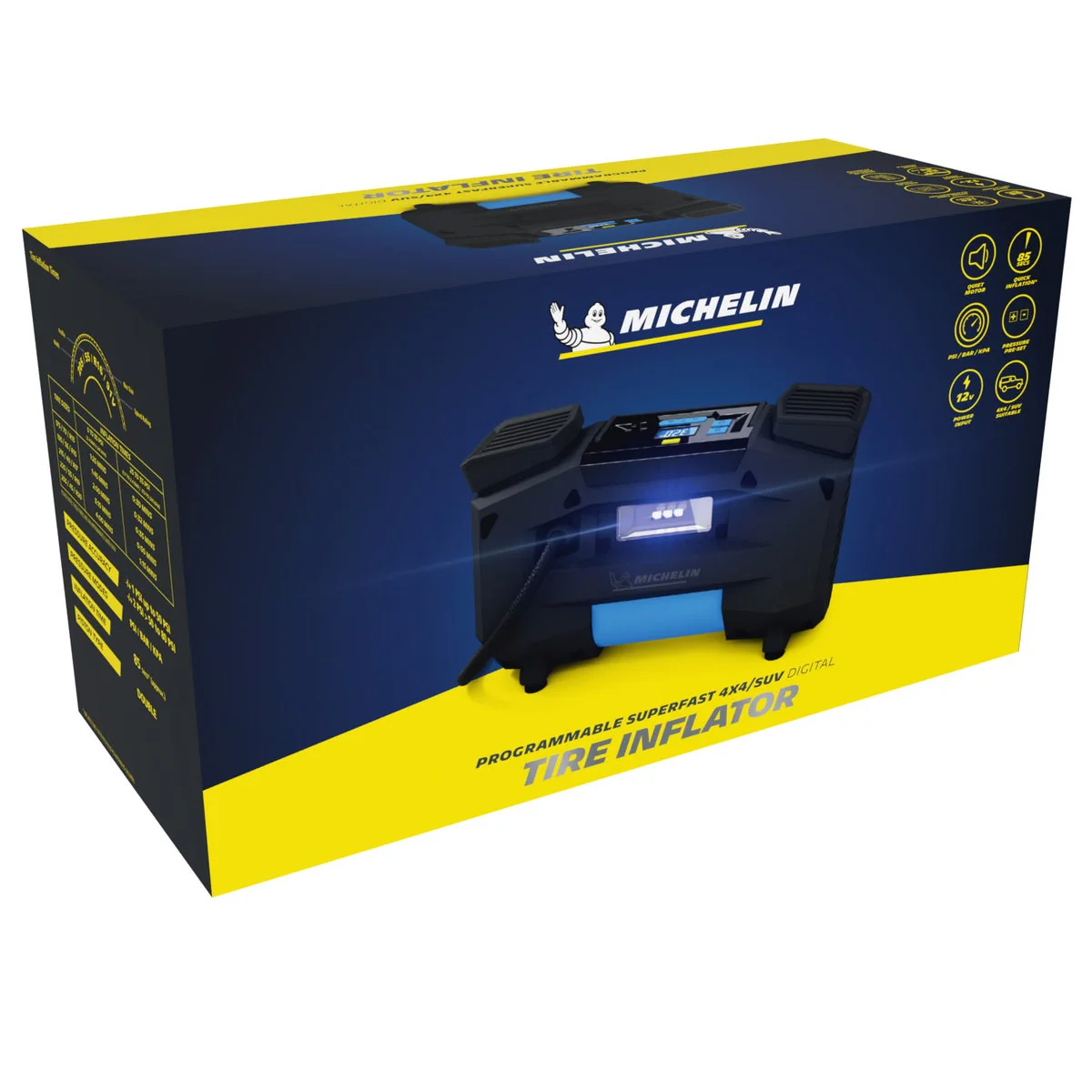Michelin Programmable Super-Fast Double Piston Digital Tire Inflator - Image 2