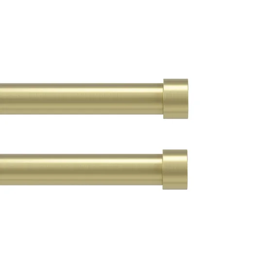 Umbra 1" Curtain Rod, 72" - 144" 2-pack - Image 4