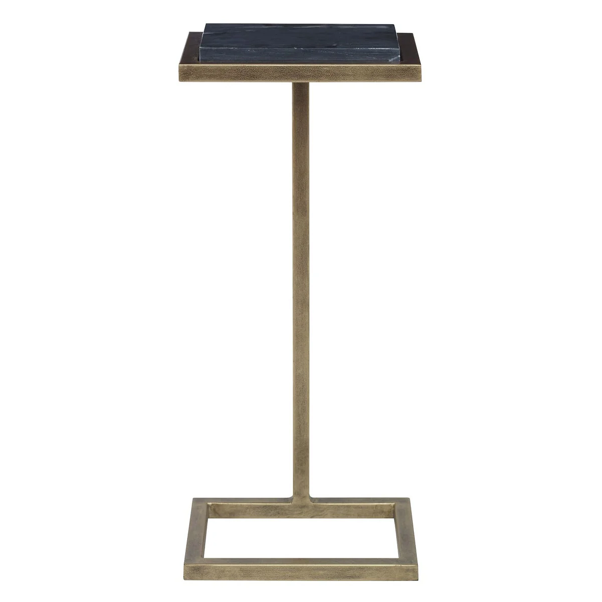 Cailin 23" Side Table, Black Marble - Image 6