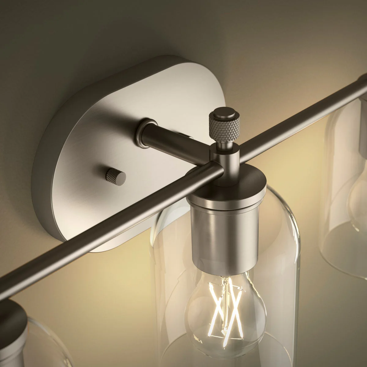 Kohler Orime Brushed Nickel Three-Light Wall Sconce - Image 7