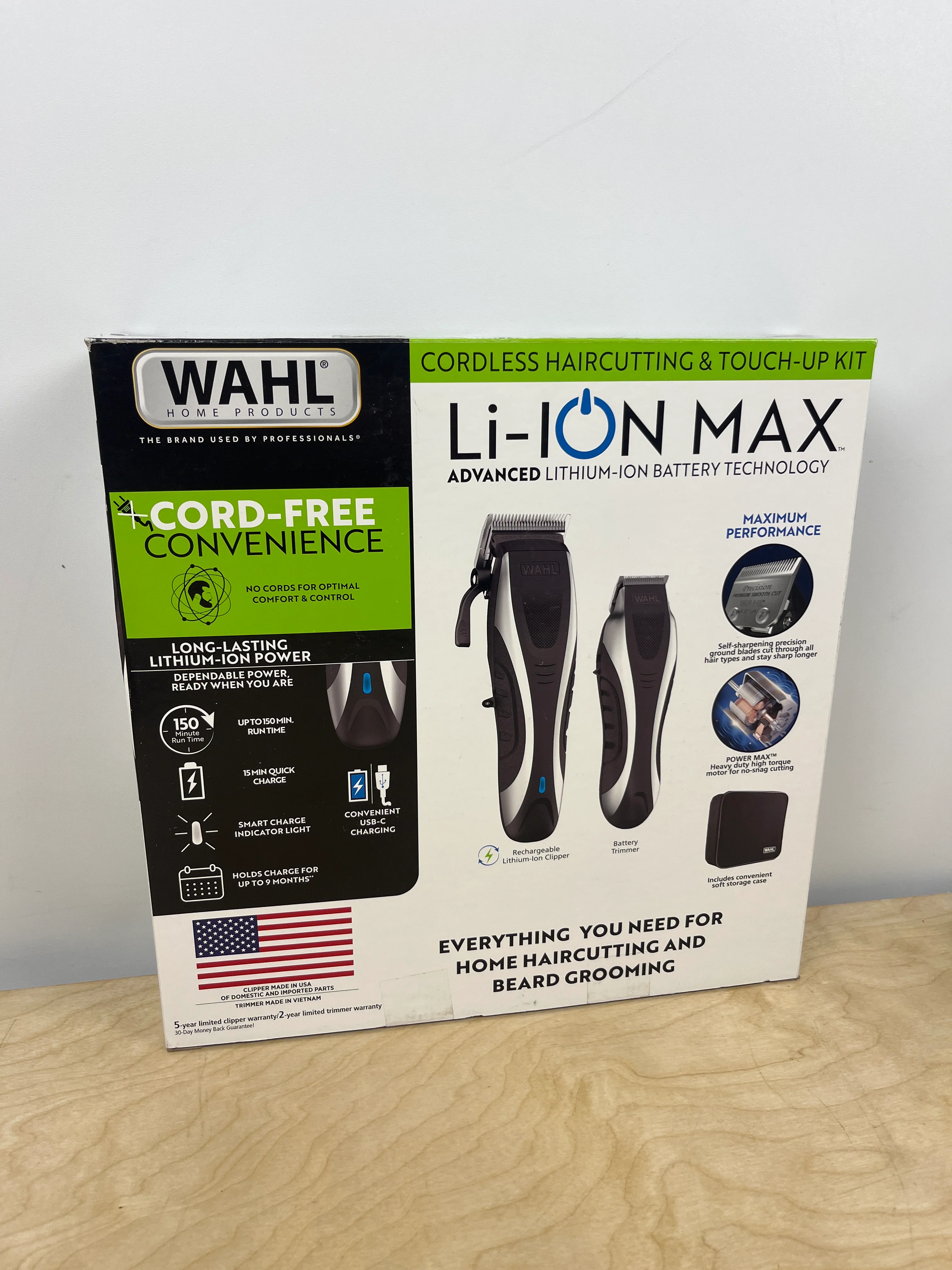 Wahl Li-ION MAX Cordless Haircutting & Beard Grooming Kit - Image 4