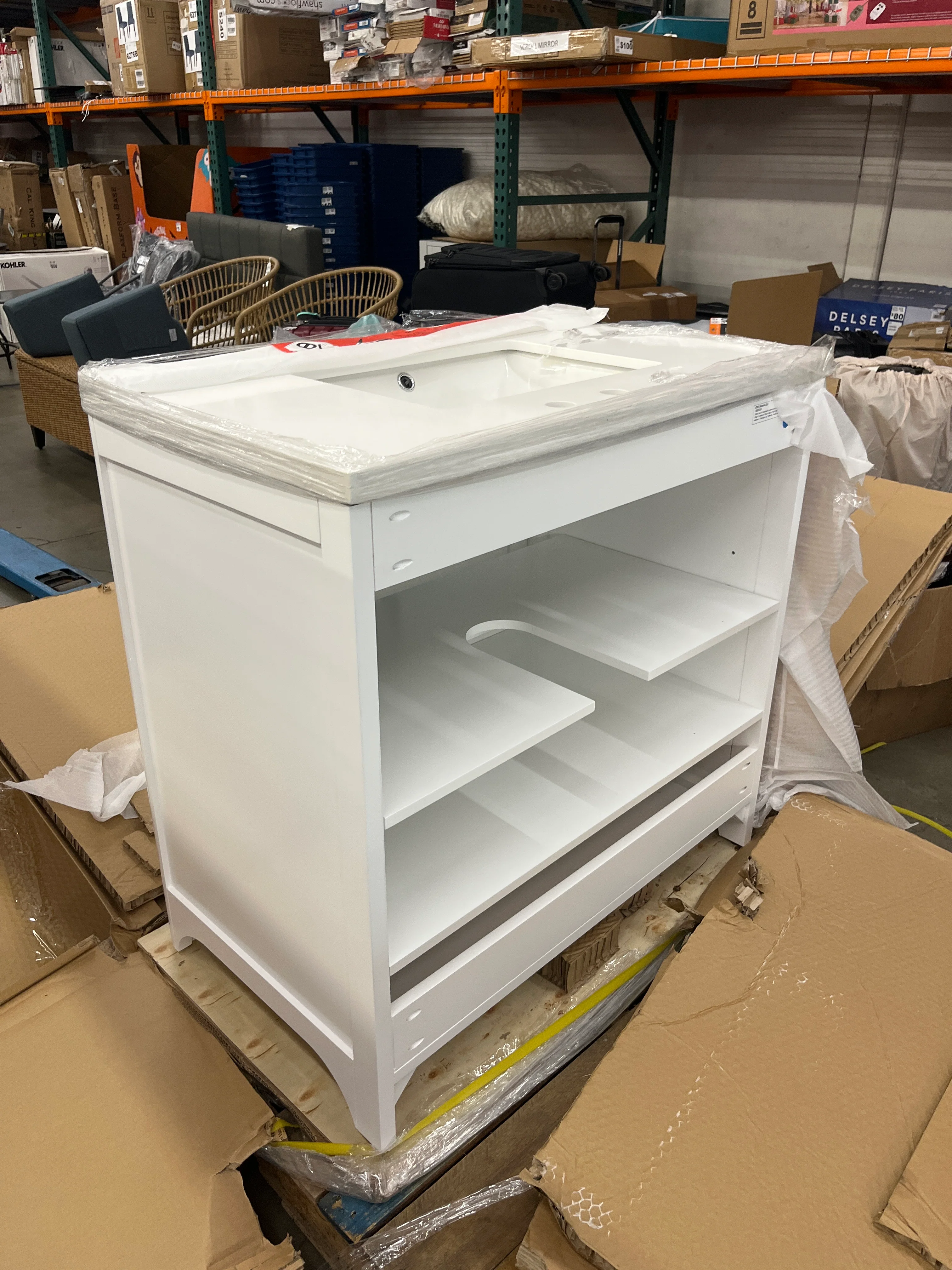 NEW - OVE Decors 36" Adrian Bath Vanity in Pure White - Image 11
