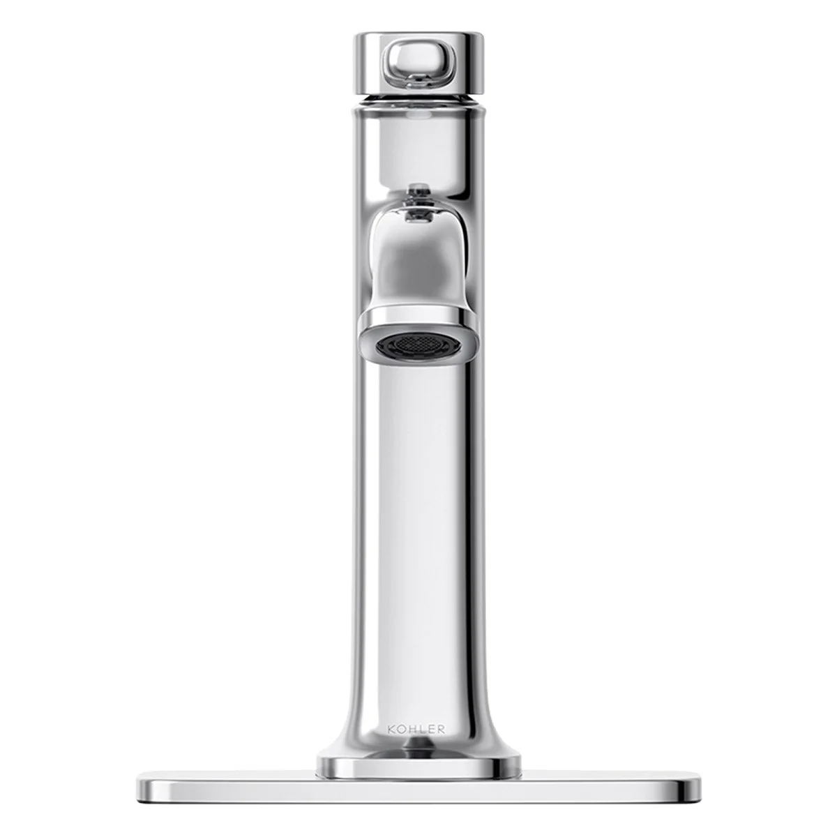 NEW - Kohler Terzet Chrome Single-handle Bathroom Faucet - Image 3