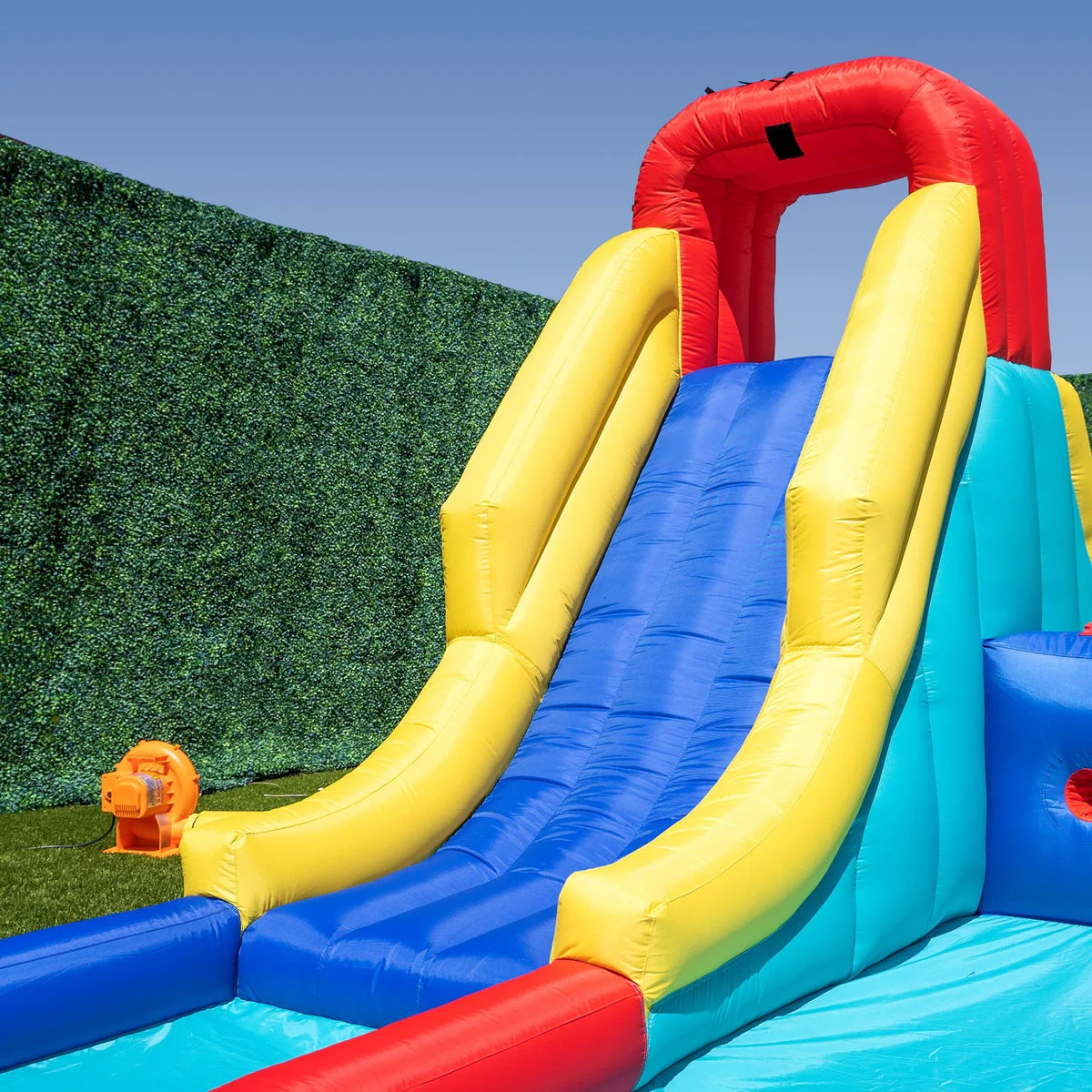 NEW - Sportspower Racetrack Inflatable Water Slide - Image 2