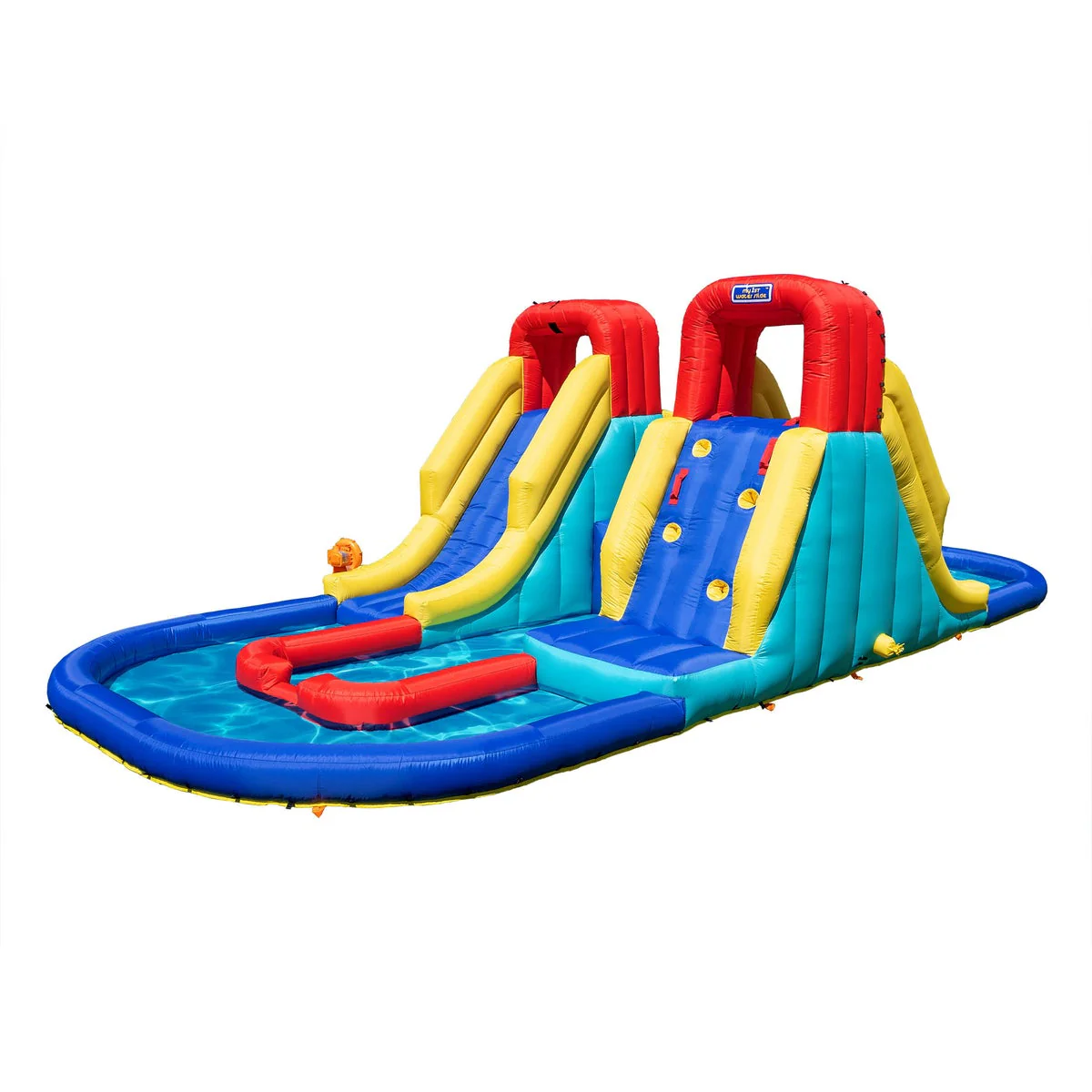 NEW - Sportspower Racetrack Inflatable Water Slide - Image 5