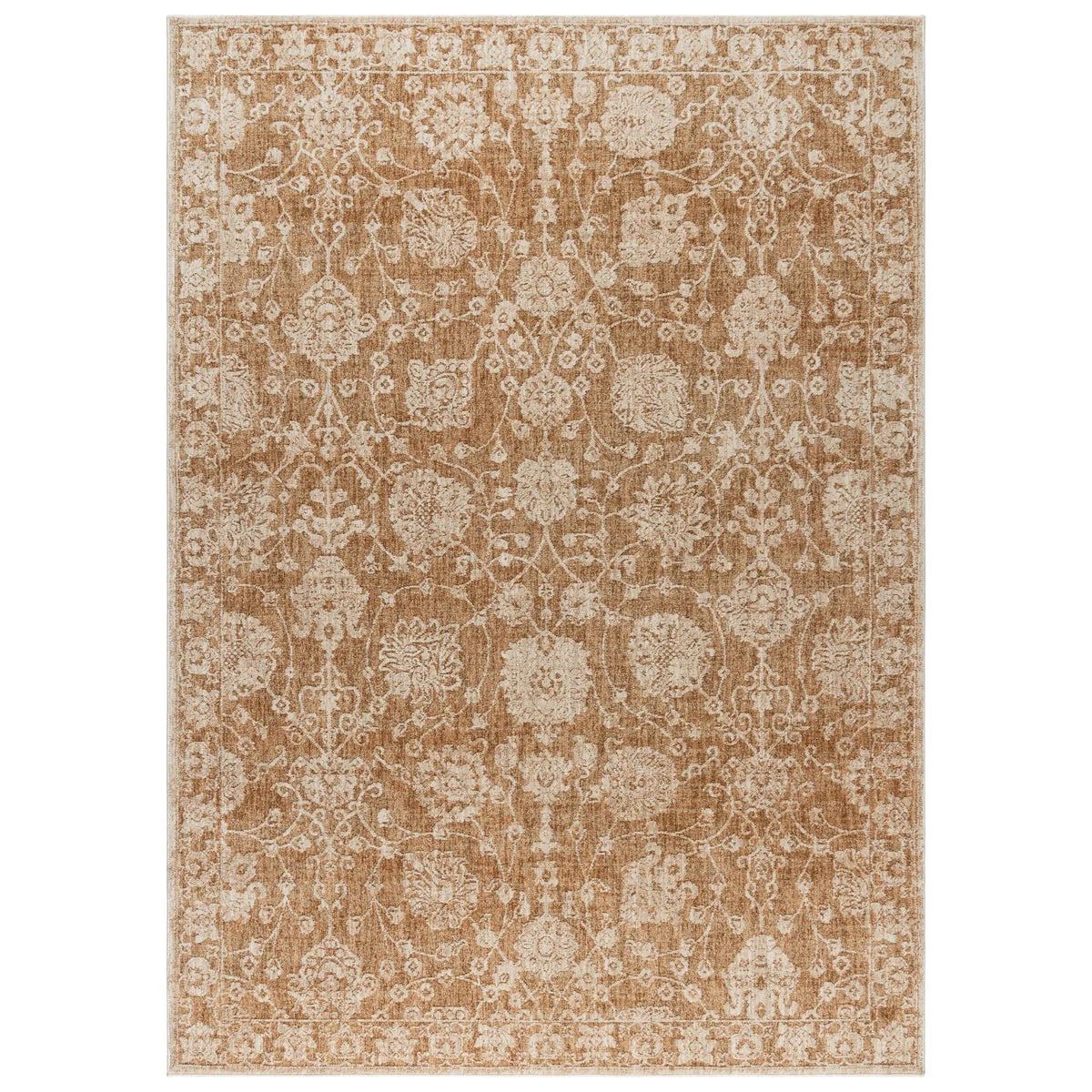 NEW - Gertmenian Avalon Rug Collection, Sabine Copper, Rug Size: 5 ft. 3 in. x 7 ft. - Image 4