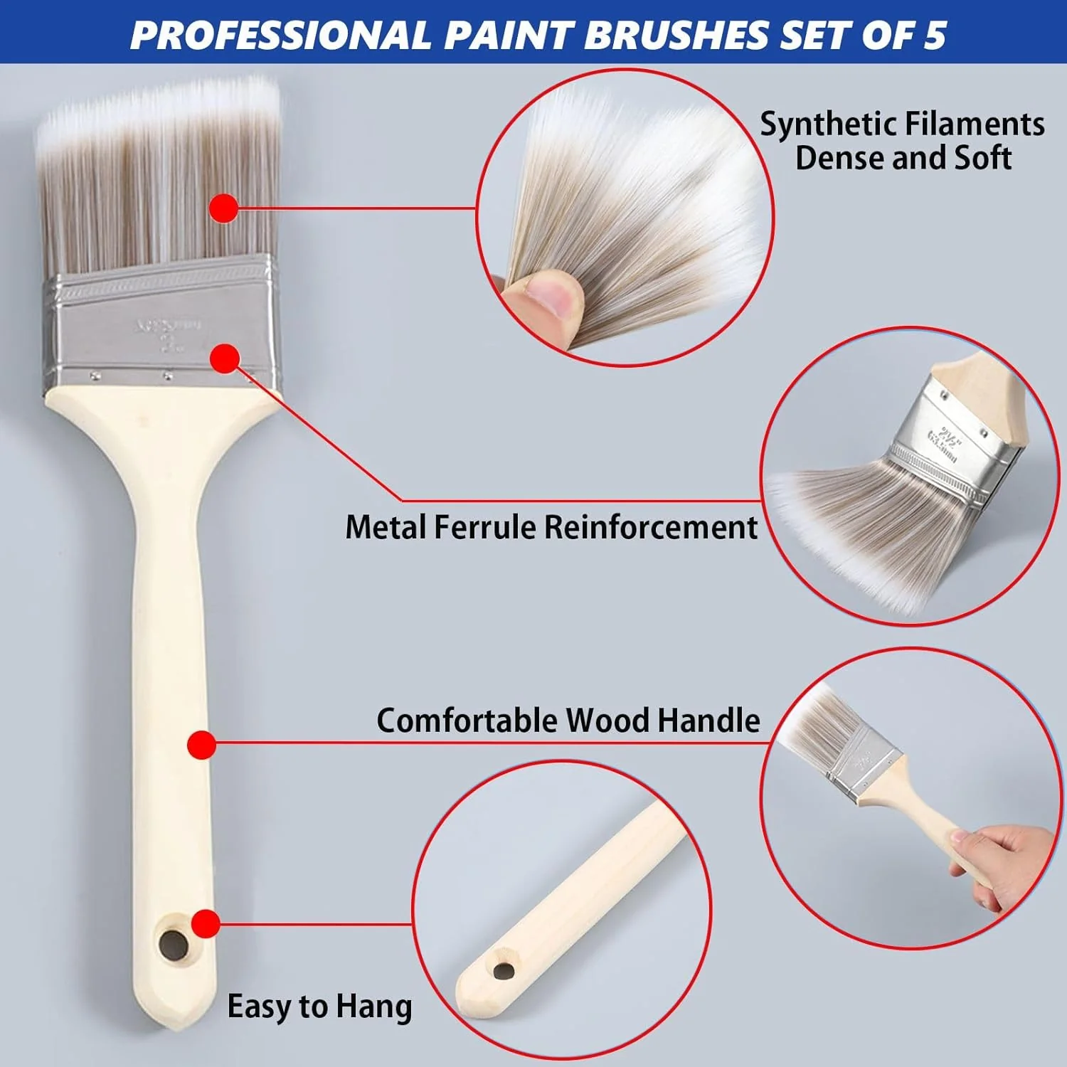 Wood Grain Tool, 11pcs Wood Graining Tool Set 7" Wood Grain Roller Wood Grain Painting Tool Natural Woodgrain Maker Paint Look Like Wood for Wall Room Decoration - Image 4
