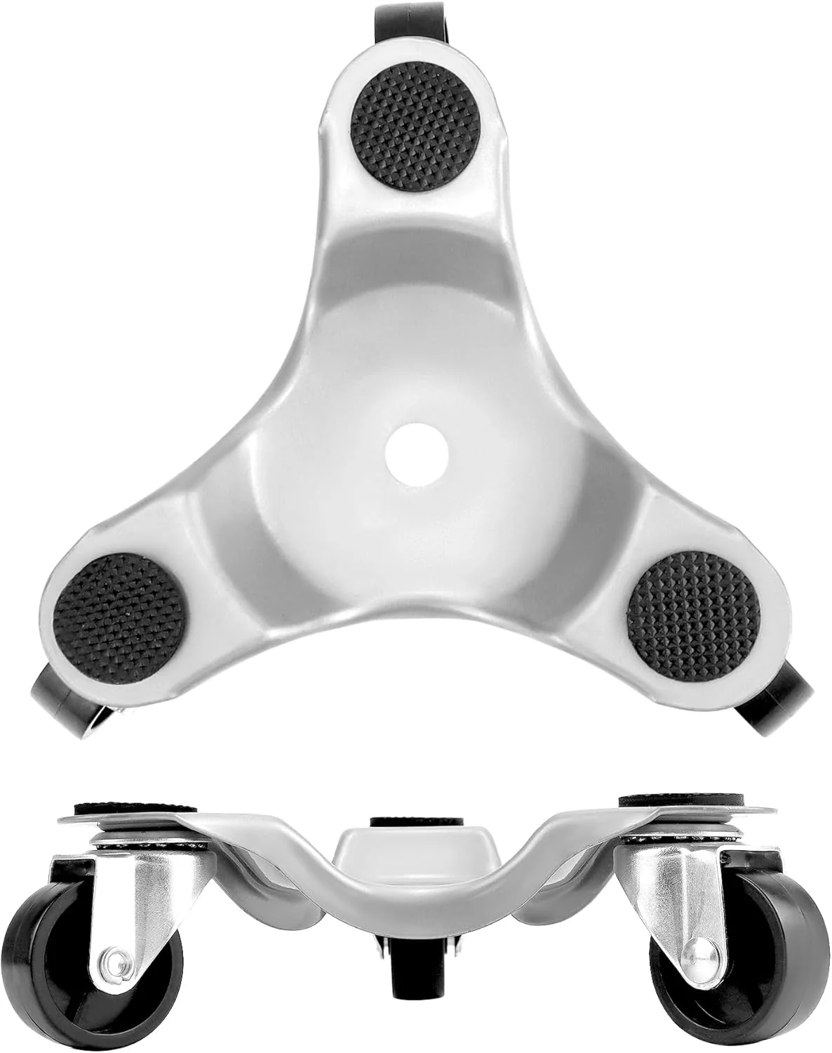 QWORK 8 pcs 6" Steel Tri-Dolly, 200 lbs Load Capacity, Great for Moving Furniture & Appliances, Durable and Easy to Use - Image 7