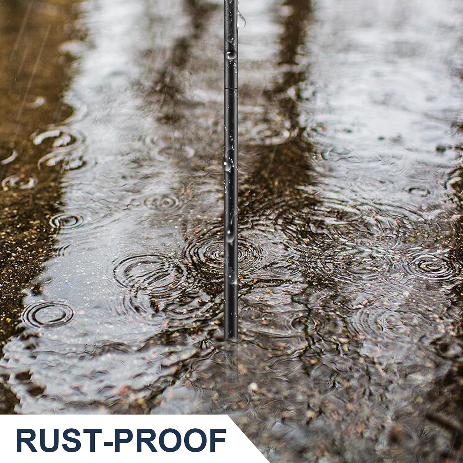 Soil Probe Rod, 48 Inch Metal Septic Tank Locator Tool, Ground Probe Rod for Soil Compaction, Locating Underground Pipes and Gopher Runs, Gardening - Image 6
