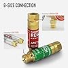 RX WELD Oxygen Acetylene Flashback Arrestors Set Regulator End - Standard "B" 9/16-18UNF Threads Size - Image 5