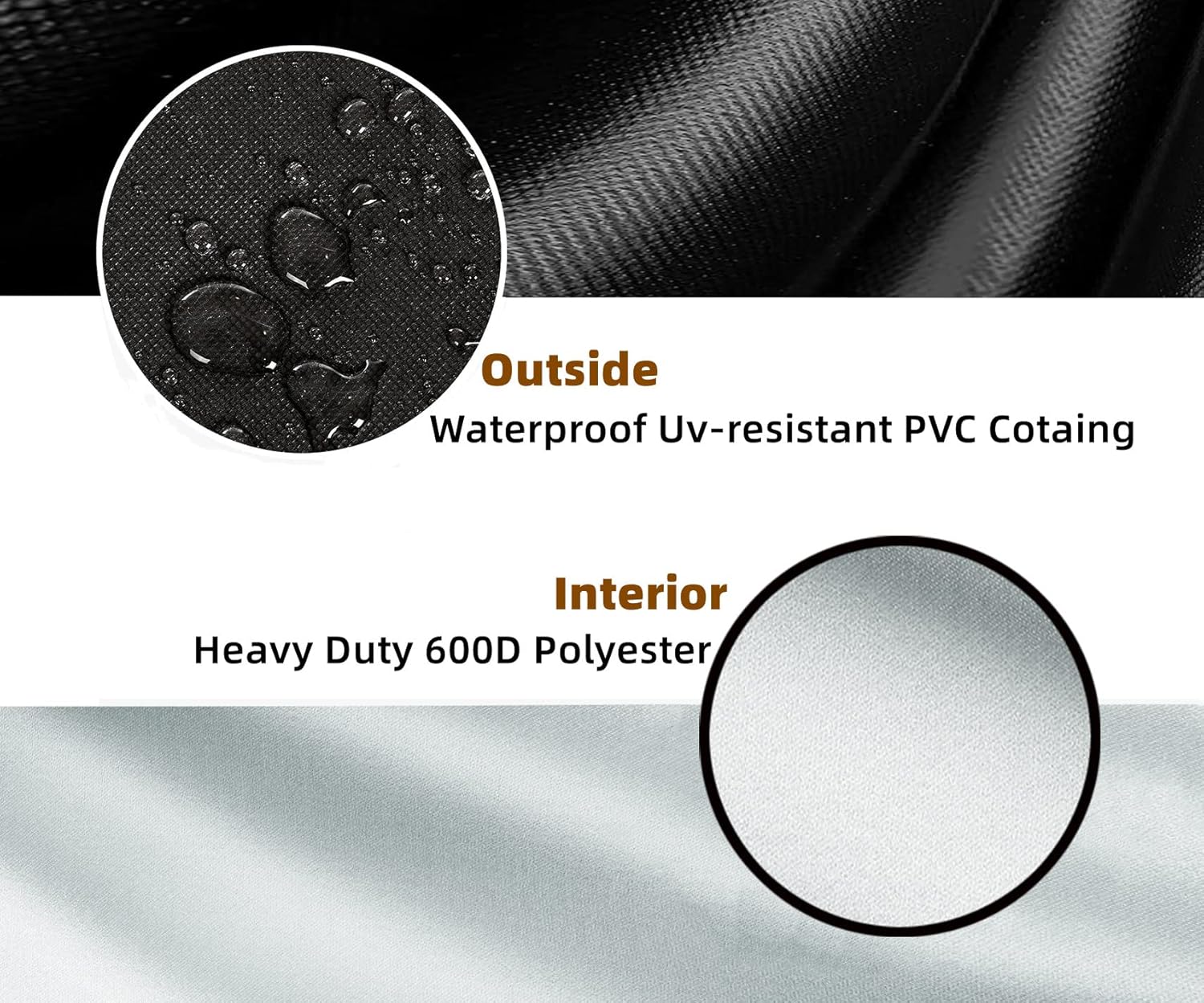 Fire Pit Cover Square Heavy-Duty Outdoor firepit Cover Waterproof and Tear-Resistant Air Vents Fits for 24-28inch fire Pit and Outdoor Fire Table (28 "L x 28 "W x 25 ") - Image 5