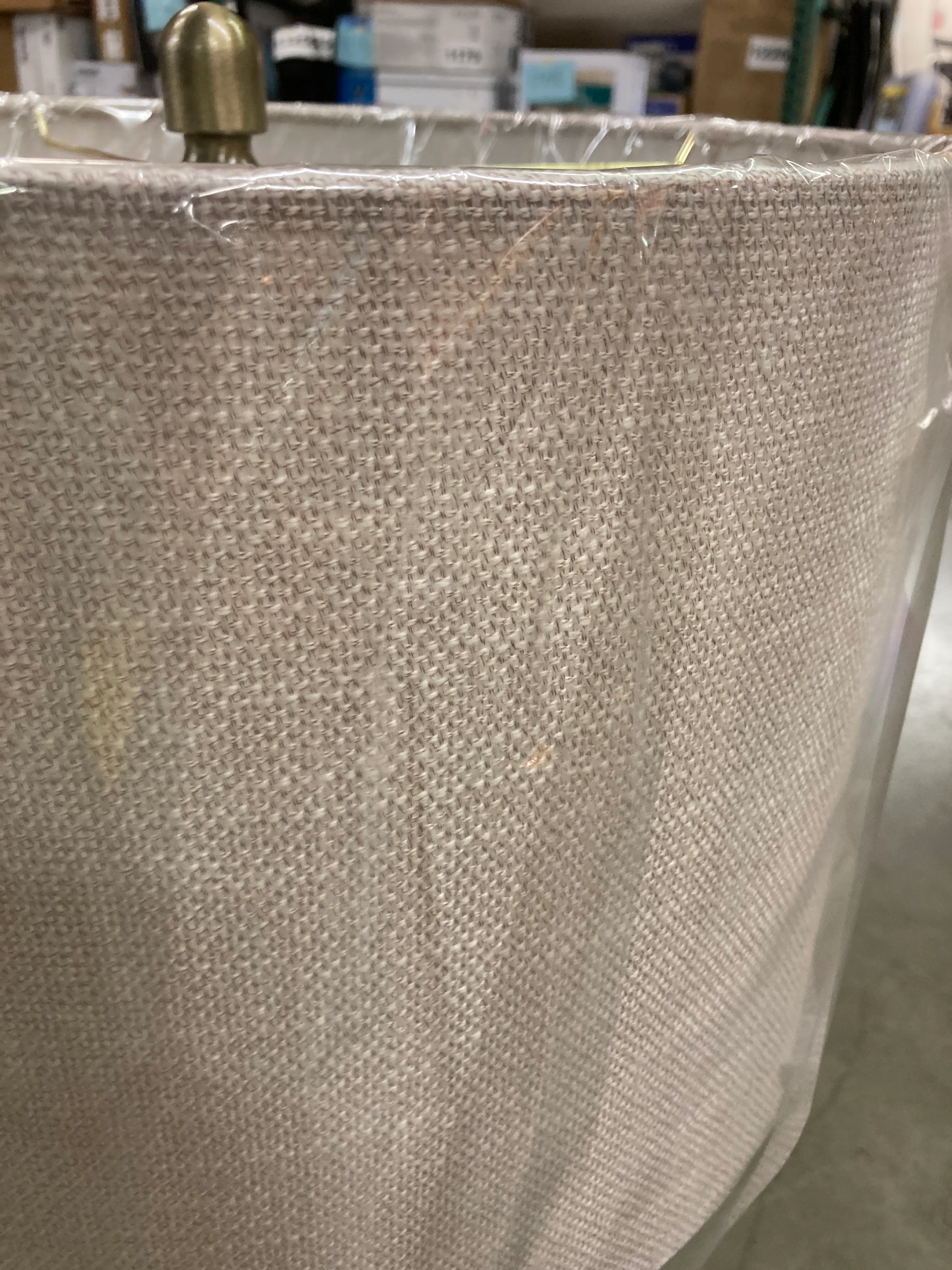 Costco - Villenova Glass Table Lamp Gold - Retail $74 - Image 4
