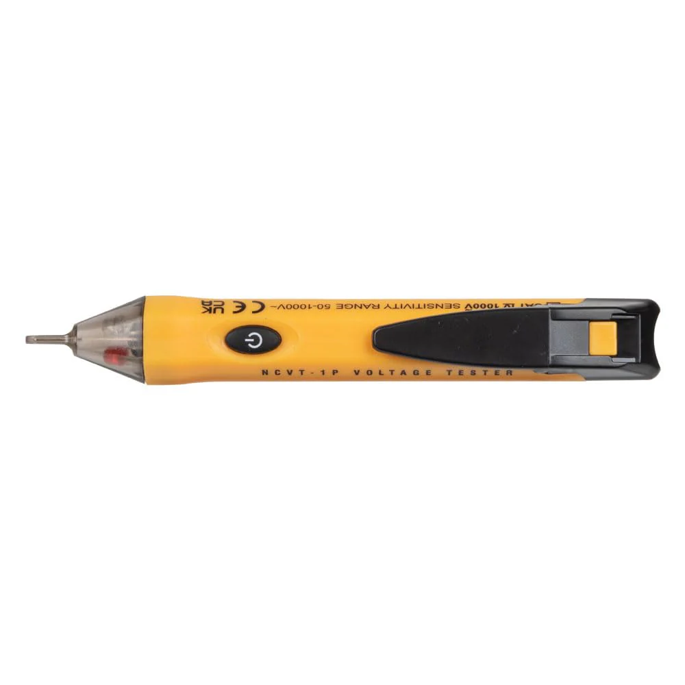 Klein Tools NCVT1P Voltage Tester, Non-Contact Low Voltage Tester Pen, 50V to 1000V AC, Audible and Flashing LED Alarms, Pocket Clip - Image 10