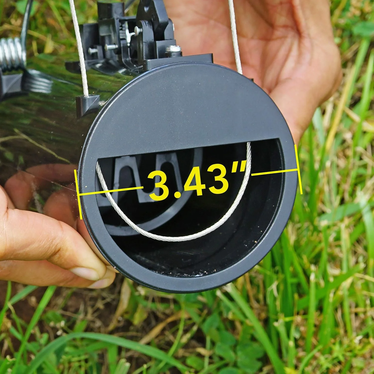 Gopher Trap Black Hole – Pocket Gopher & Yard Mole Tunnel Trap – Easy-Set Reusable Design – Non-Toxic, Spring-Loaded Rodent Eliminator - Image 6