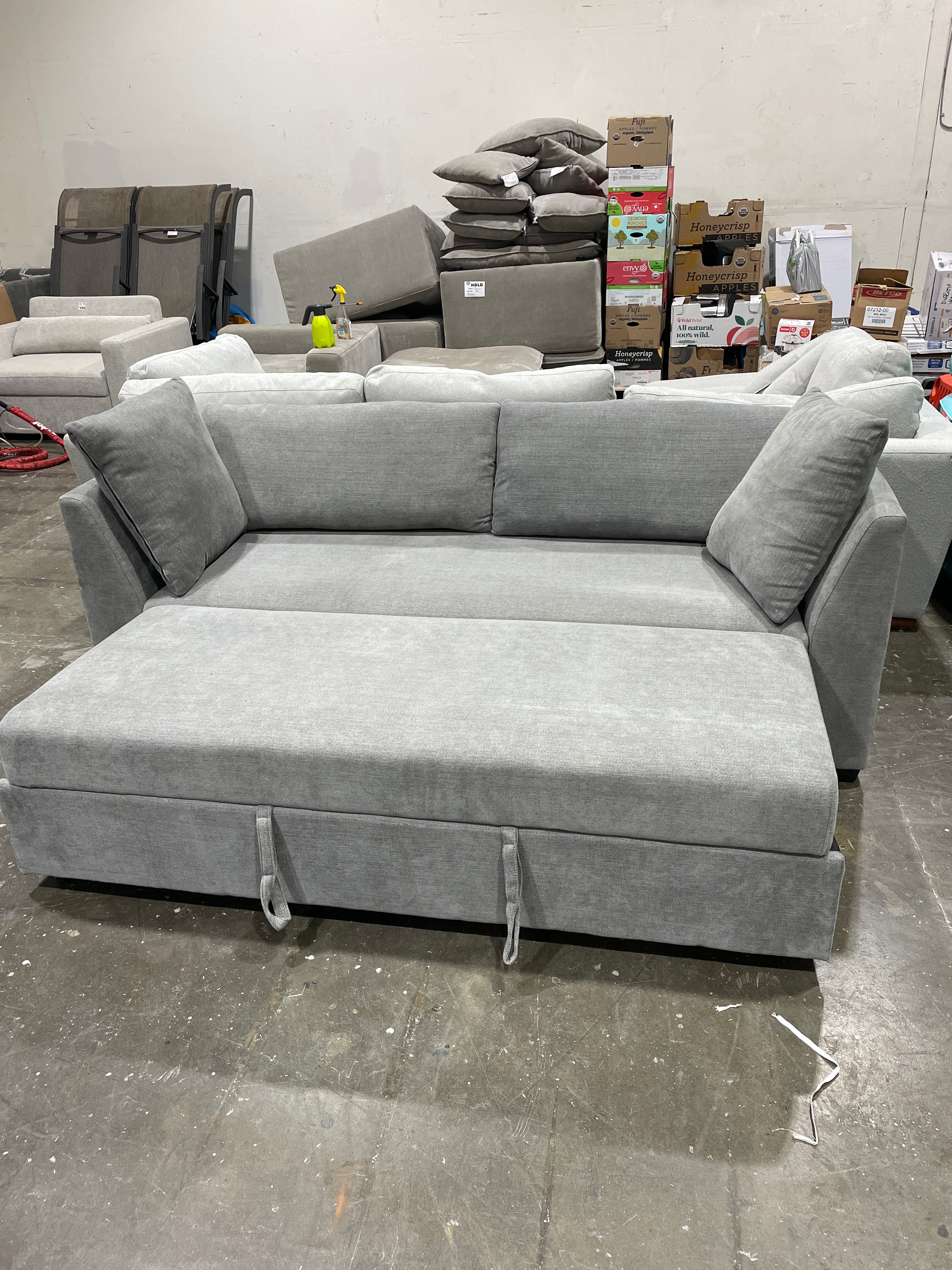 Thomasville Marion Fabric Convertible Sofa - Image 5