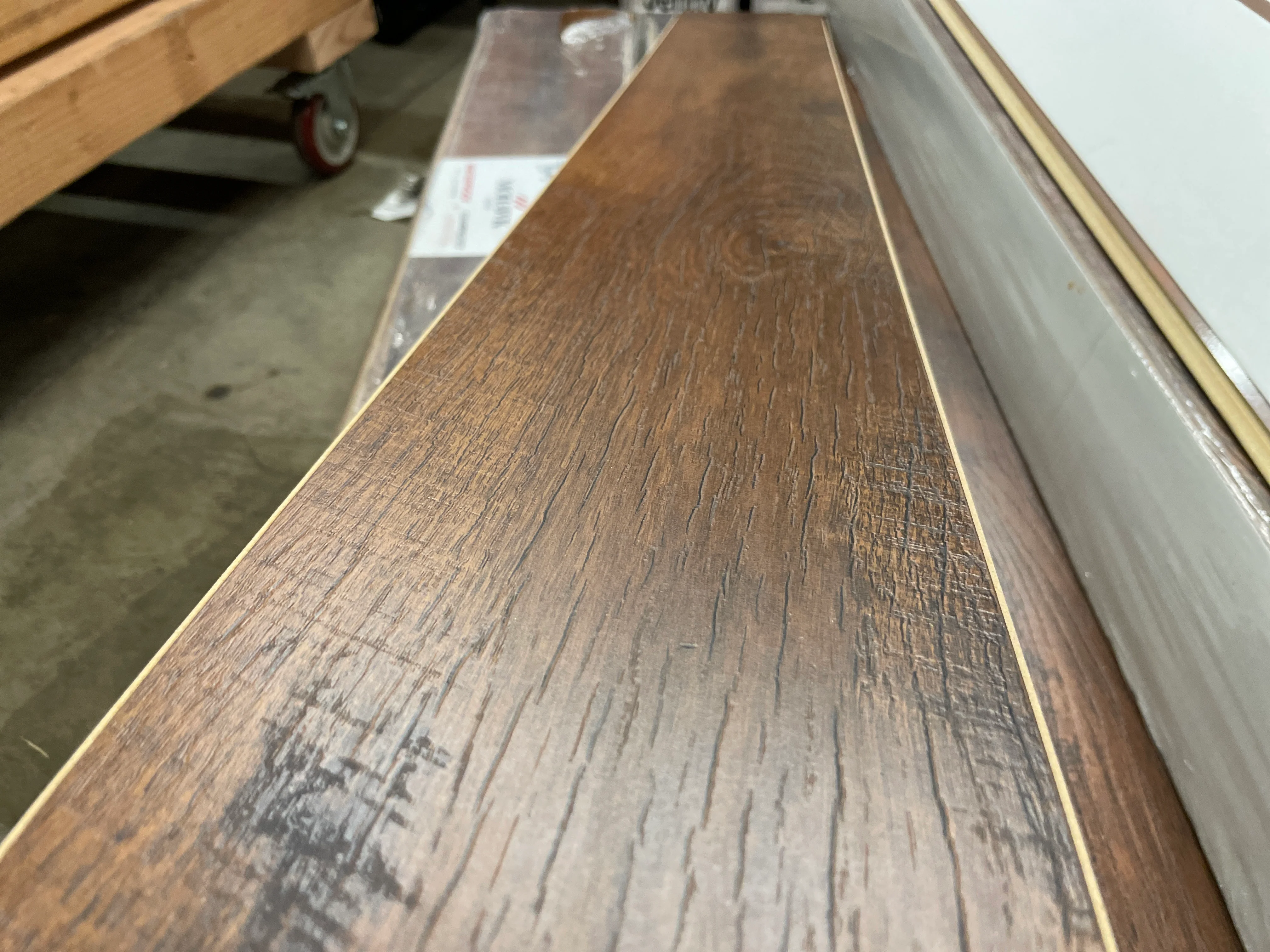 6 Boxes - Mohawk Home - BARCLAY OAK - Waterproof Laminate Flooring Featuring CleanProtect 12MM Thick (10MM Plank + 2MM Attached Pad) - Retail $282