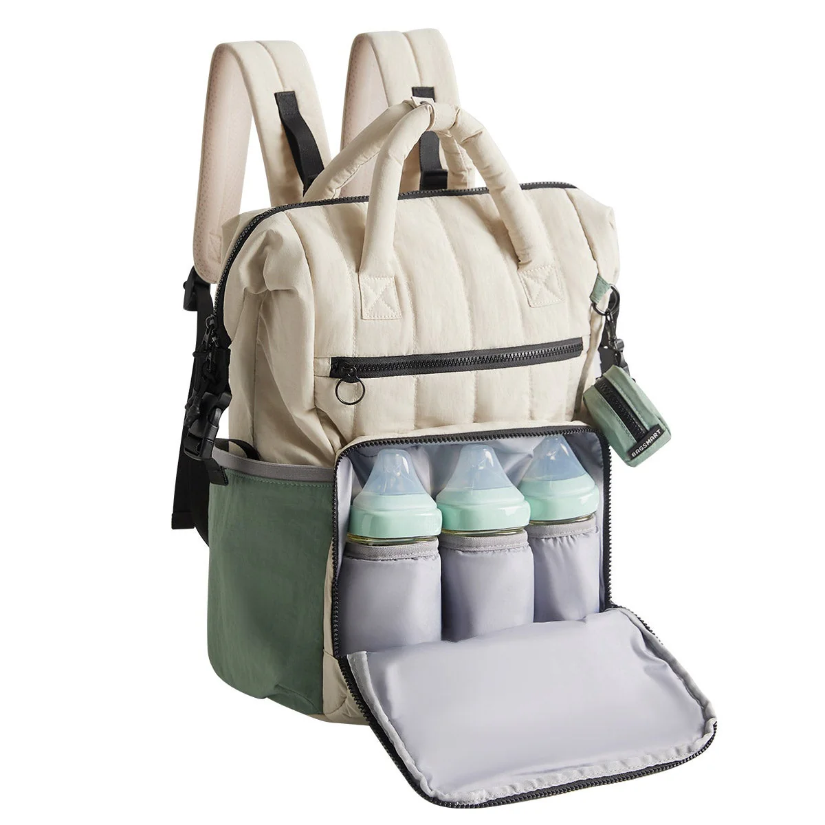 BagSmart Walker 25L Diaper Bag with Kids Backpack Set - Image 4