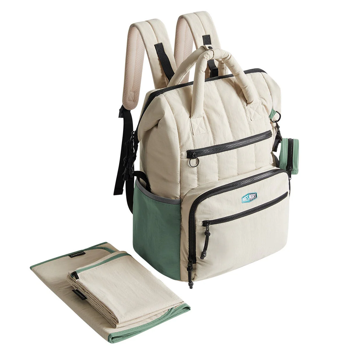 BagSmart Walker 25L Diaper Bag with Kids Backpack Set - Image 5