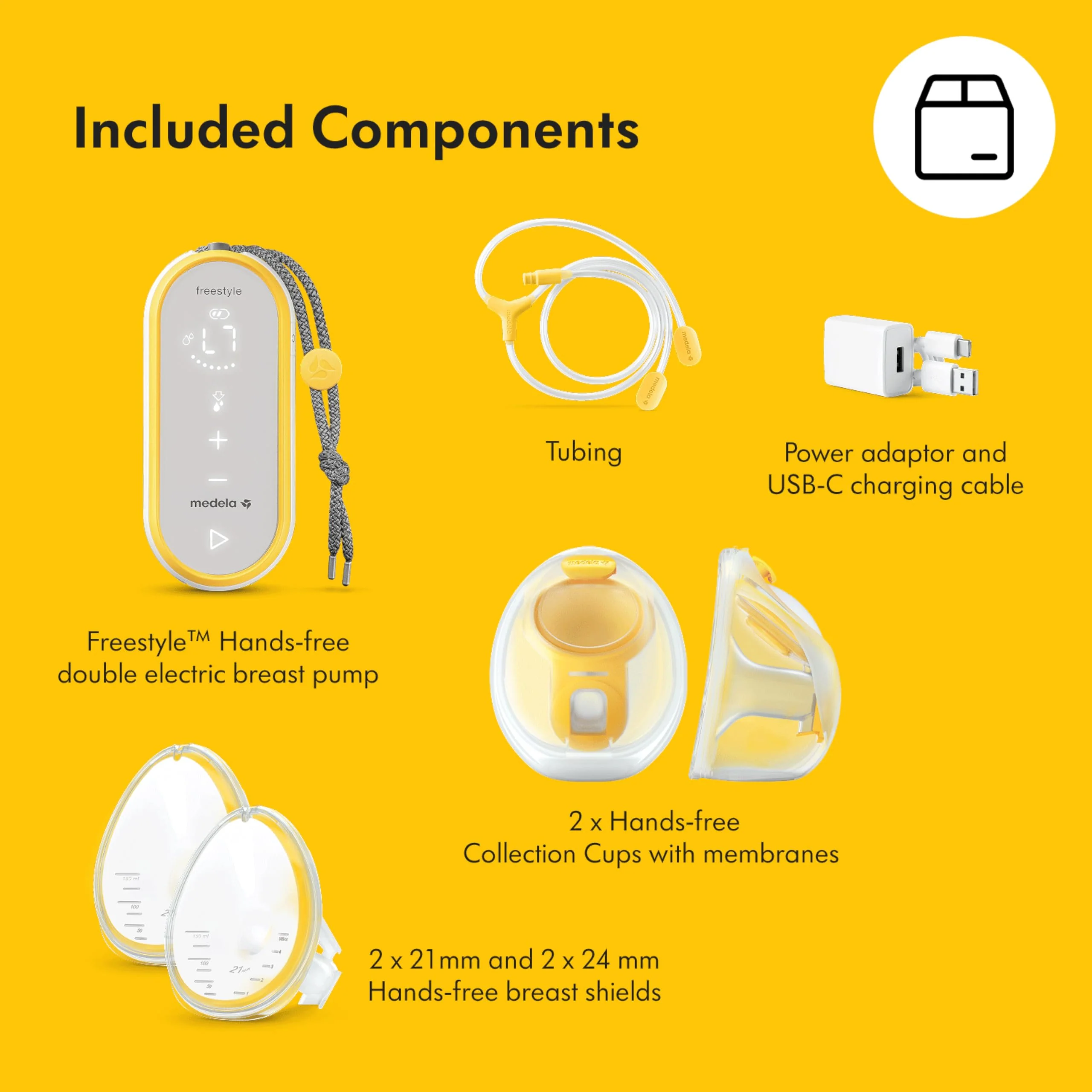 NEW - Medela Freestyle Hands-Free Double Electric Breast Pump with Wearable Cups, App Connectivity, Portable and Discreet Design - Image 9