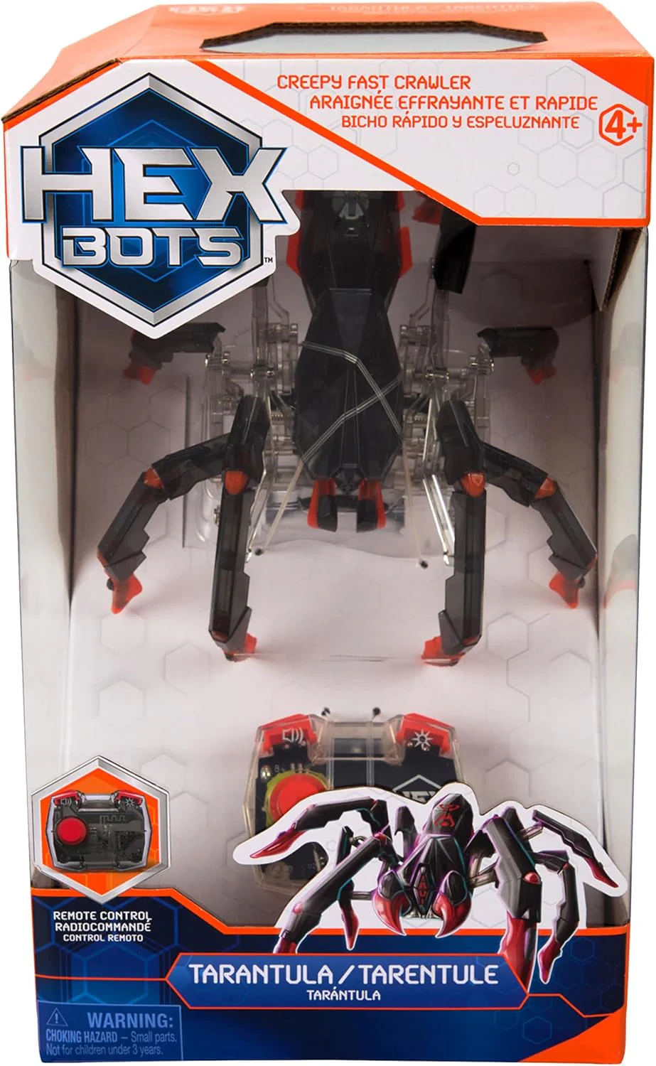 HEX BOTS Remote Control Tarantula, Rechargeable Robot Spider Toys for Kids, Adjustable Robotic Tarantula Spider, Robot Toys for Boys & Girls Ages 6 & Up - Image 5