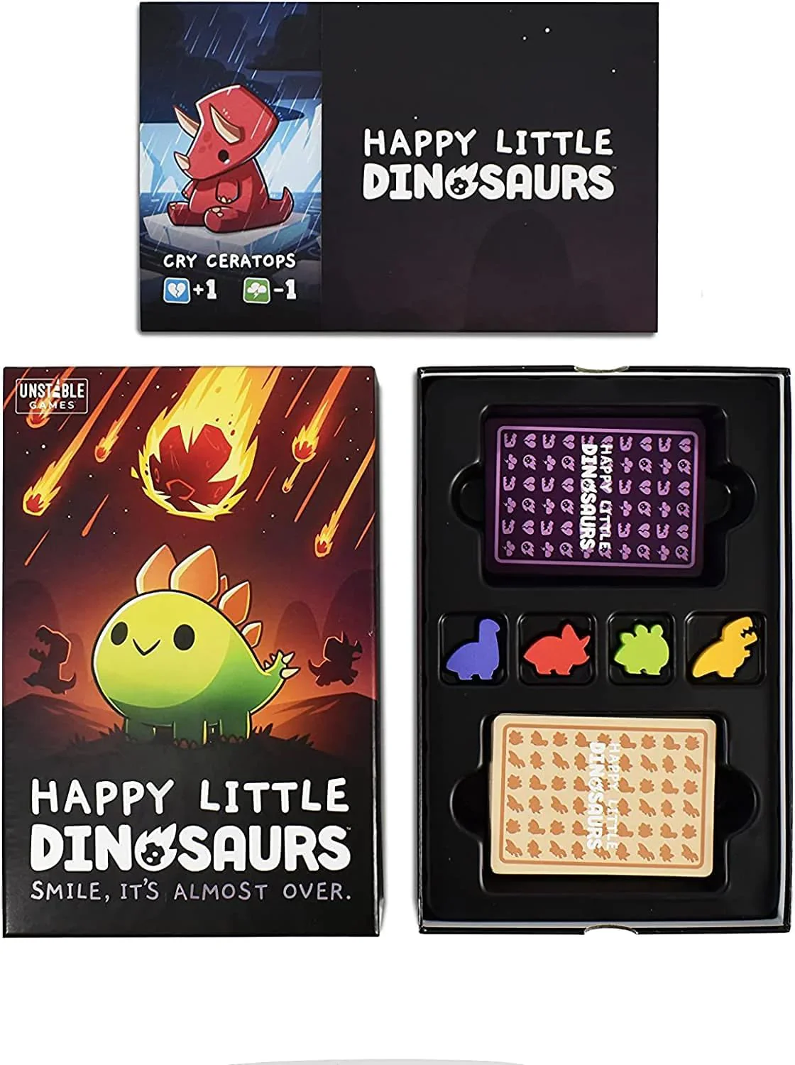 Happy Little Dinosaurs Base Game - Competitive Sabotage Funny Family Card Game For Kids, Teens, Adults - 2-4 Players - Image 4