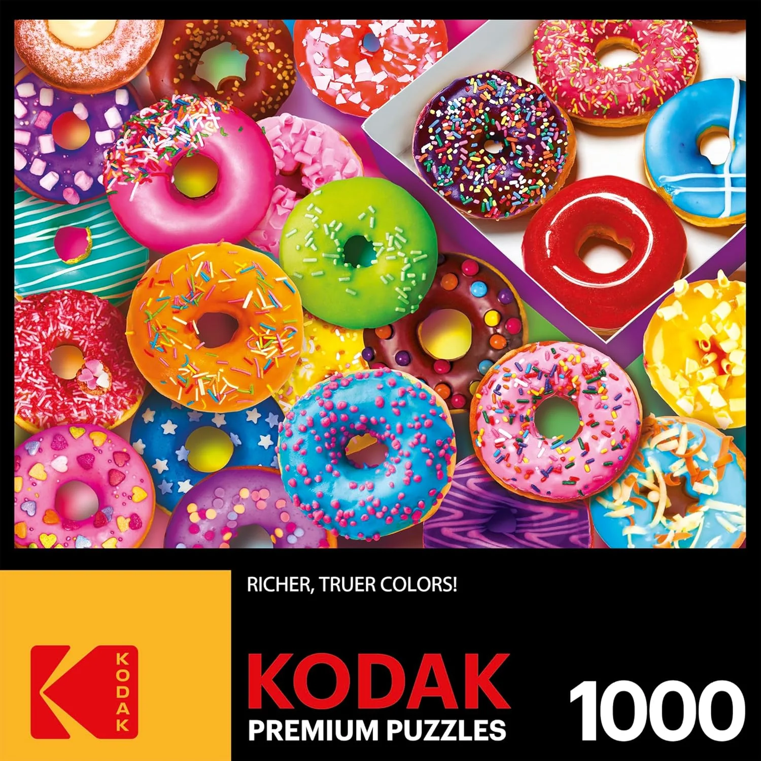 RoseArt - Kodak Premium - I Love Donuts - 1000 Piece Jigsaw Puzzle for Adults - Image 4