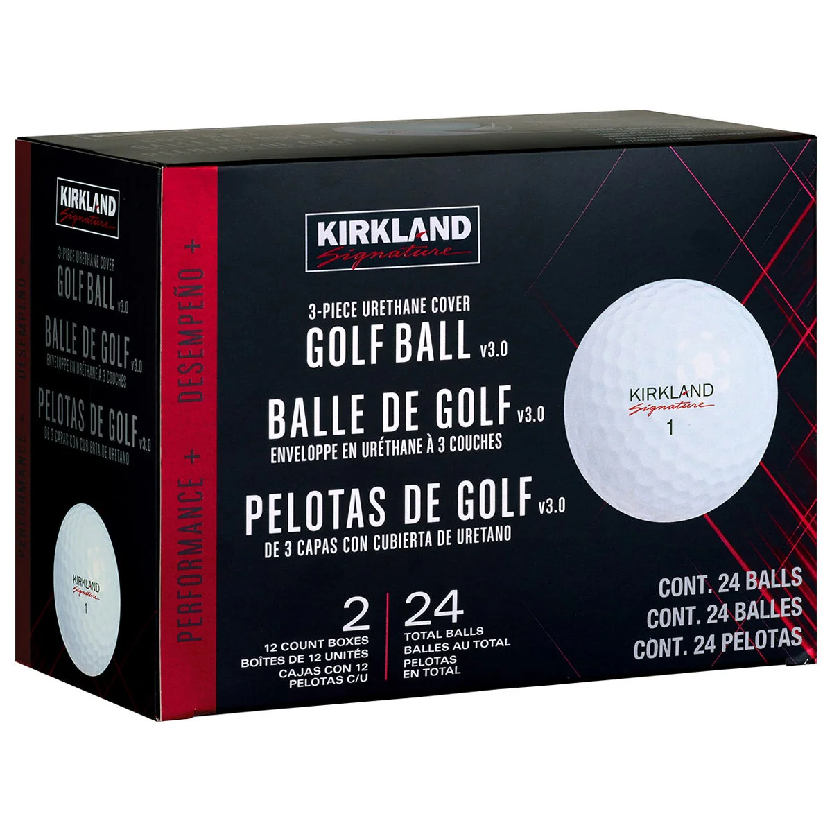 Kirkland Signature V3.0 Golf Ball, 2-dozen - Image 2