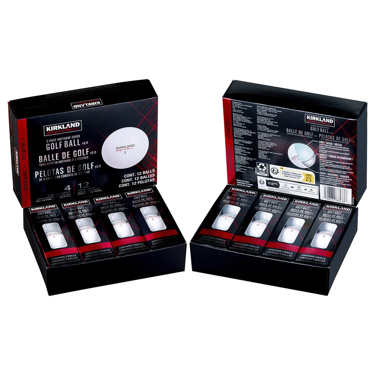 Kirkland Signature V3.0 Golf Ball, 2-dozen - Image 3