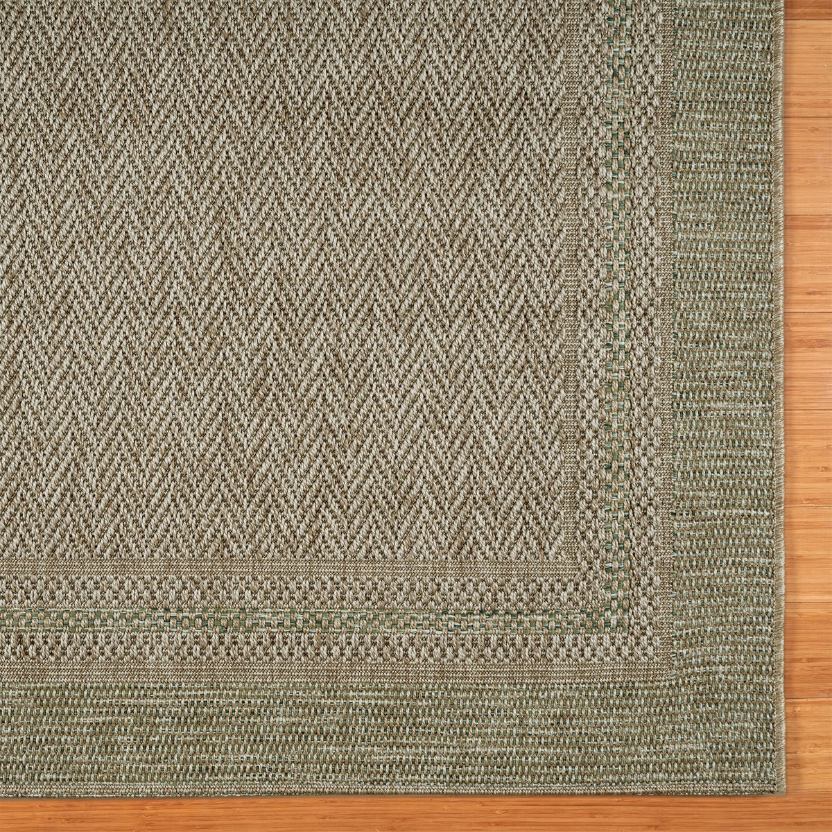 Ravenna Indoor/Outdoor Rug, 7 ft. 10 in. x 10 ft. Landry Green - Image 3