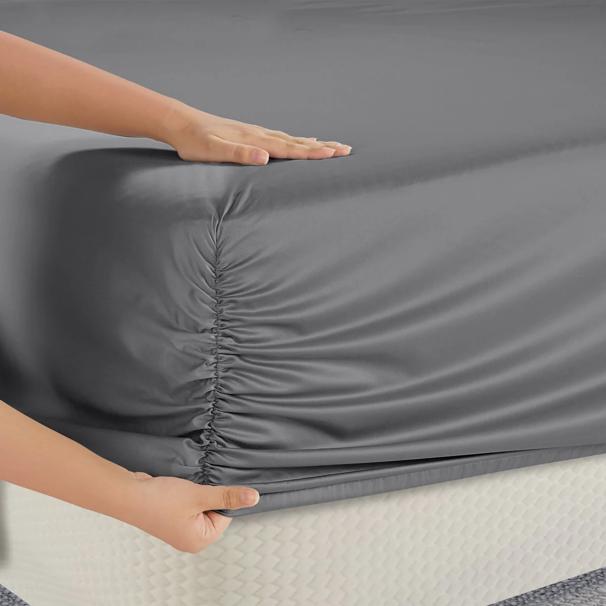 NEW - Hotel Signature 800 Thread Count Cotton 6-piece Sheet Set - Image 6