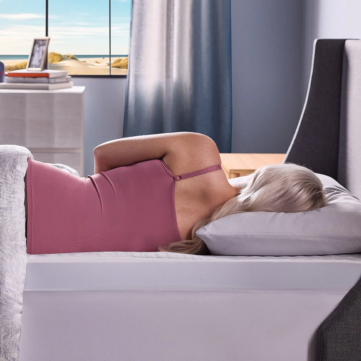 Novaform TWIN XL ComfortLuxe Plus Gel Memory Foam Mattress Topper - Image 4