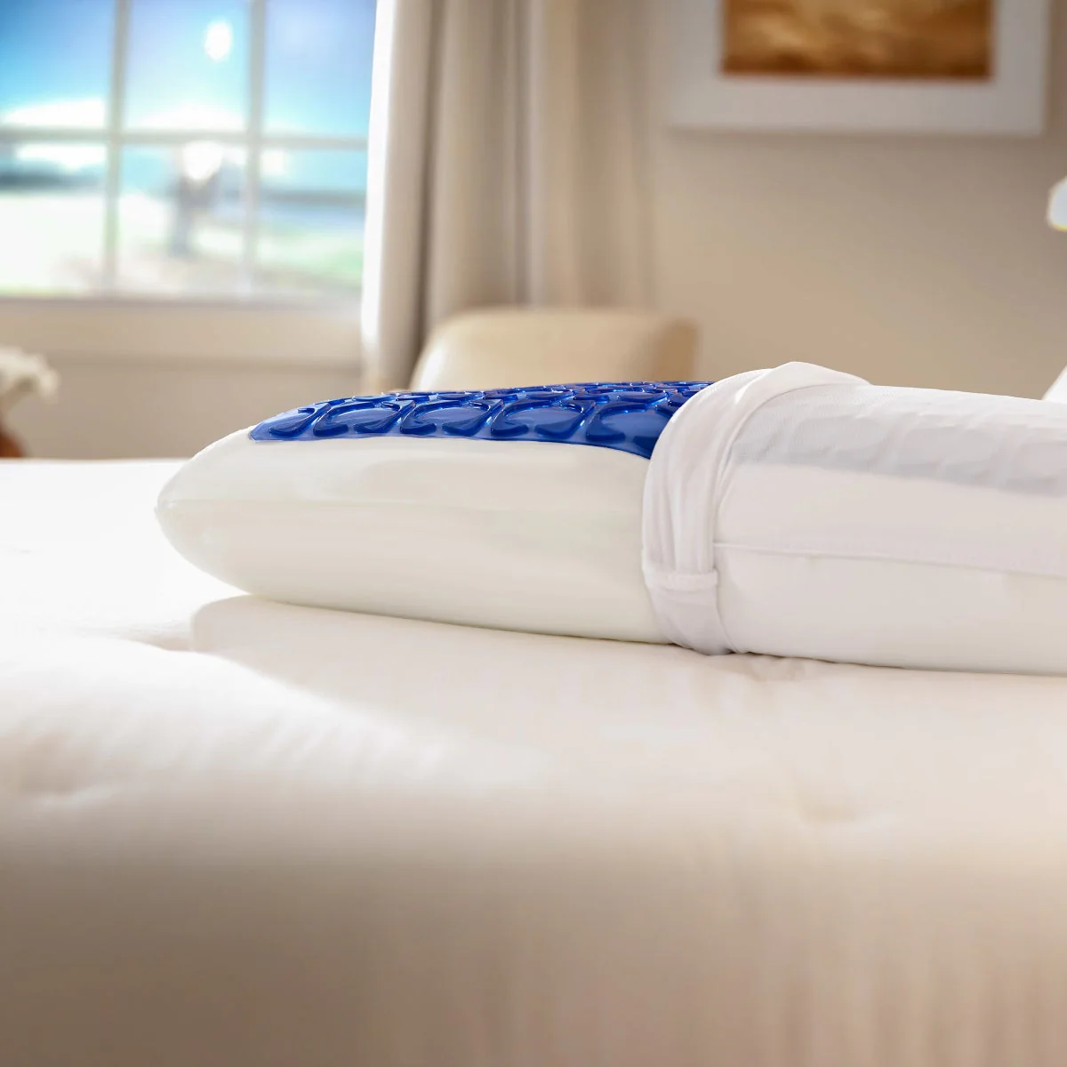 Sealy Cooling Gel Memory Foam Pillow - Image 3