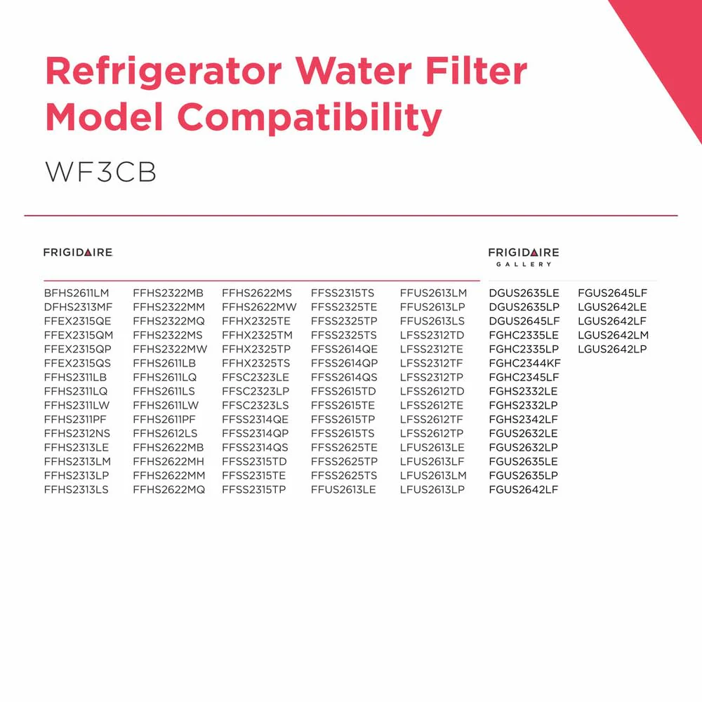 Frigidaire WF3CB Puresource3 Refrigerator Water Filter, White, 1 Count (Pack of 1) - Image 3