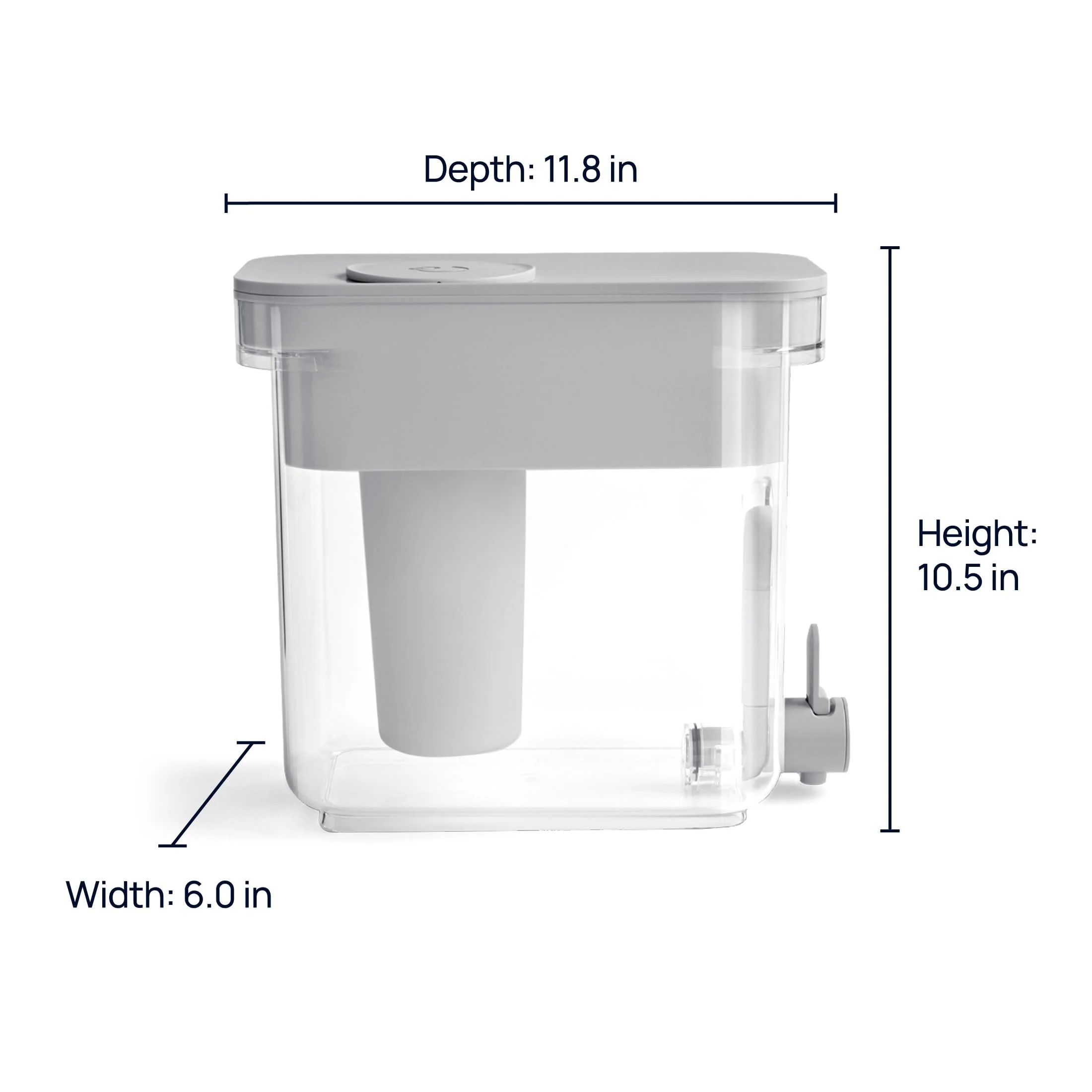 Culligan with ZeroWater Technology 22-Cup Water Filter Dispenser – Includes 5-Stage Advanced Water Filter, Certified to Reduce Lead, Total PFAS (Forever Chemicals), Mercury, Fluoride, and Chlorine - Image 10