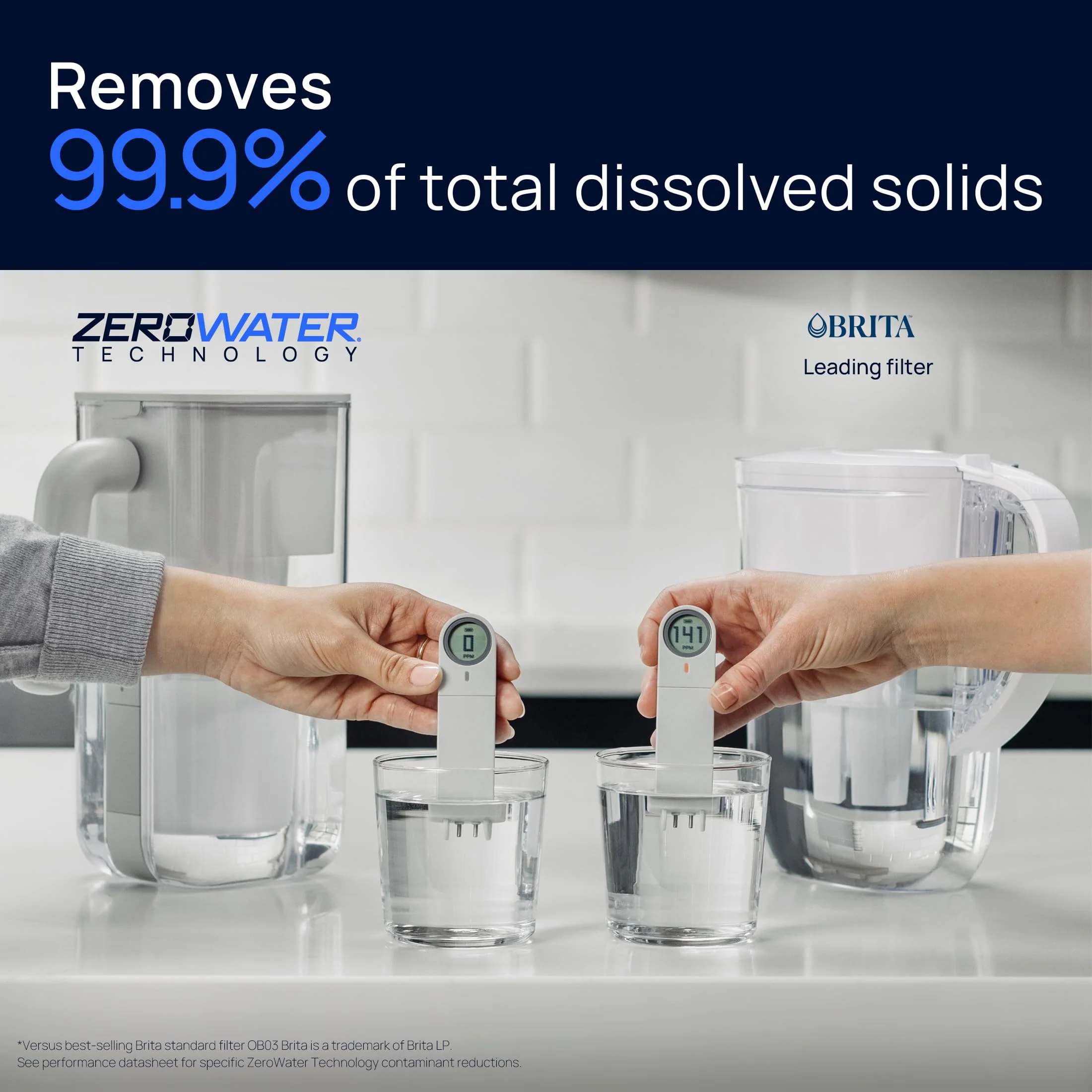 Culligan with ZeroWater Technology 22-Cup Water Filter Dispenser – Includes 5-Stage Advanced Water Filter, Certified to Reduce Lead, Total PFAS (Forever Chemicals), Mercury, Fluoride, and Chlorine - Image 4