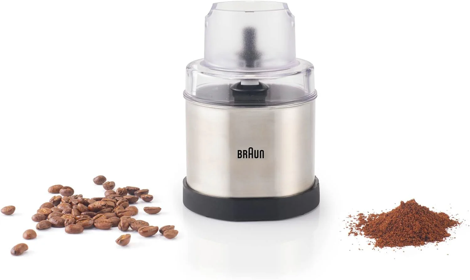 Braun MQS270SI Multiquick Coffee and Spice Grinder Hand Blender Attachment, 1.5-Cup - Image 3