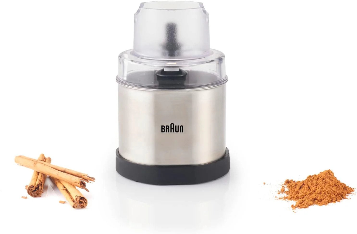 Braun MQS270SI Multiquick Coffee and Spice Grinder Hand Blender Attachment, 1.5-Cup - Image 5