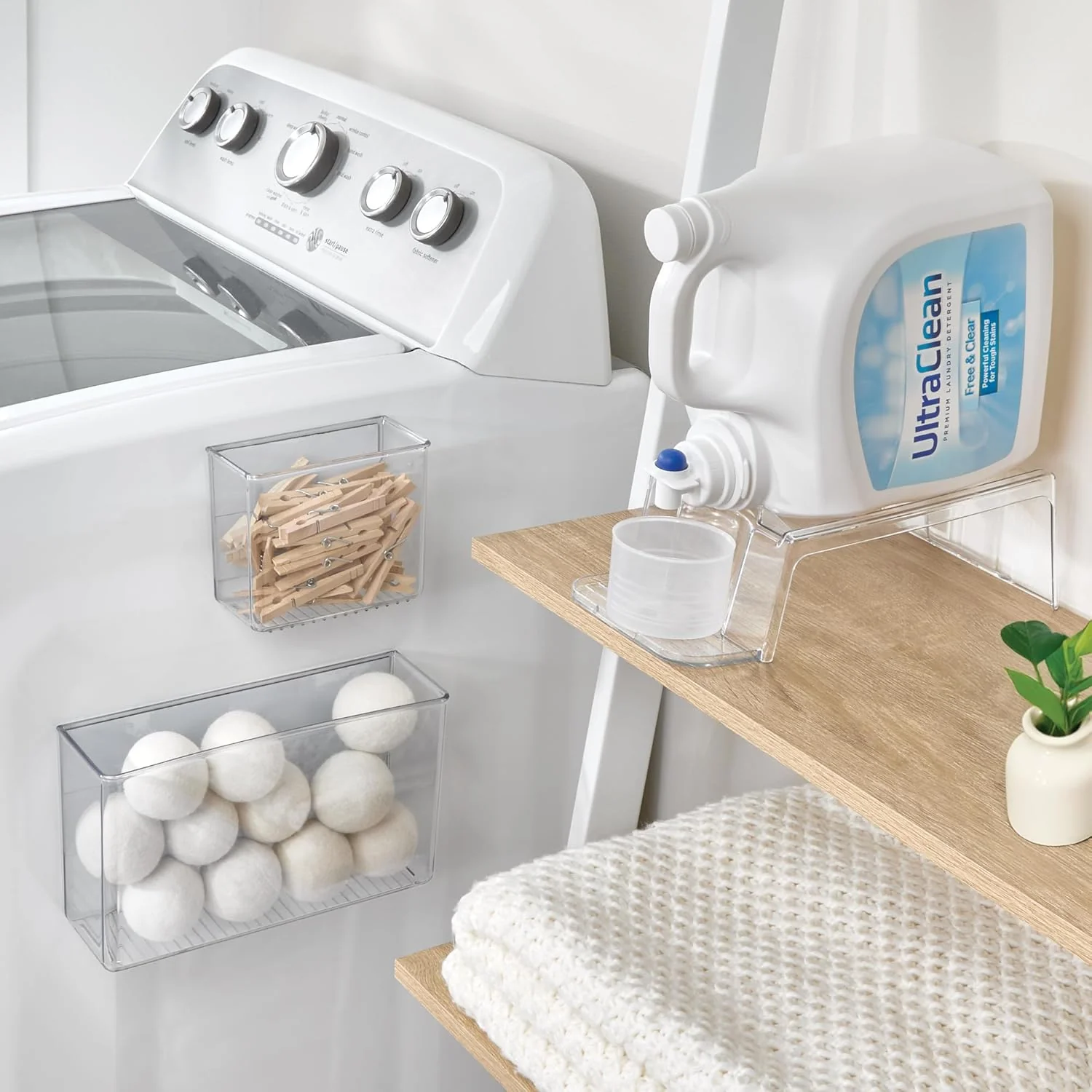 iDesign Detergent Riser, Clear - Image 4