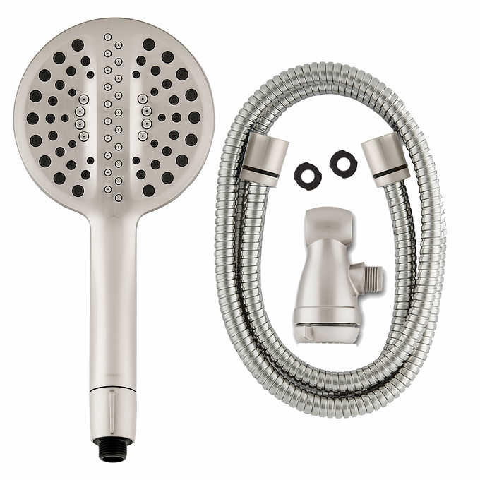 Waterpik UltraThin + Hand Held Shower Head With PowerPulse Massage - Image 2