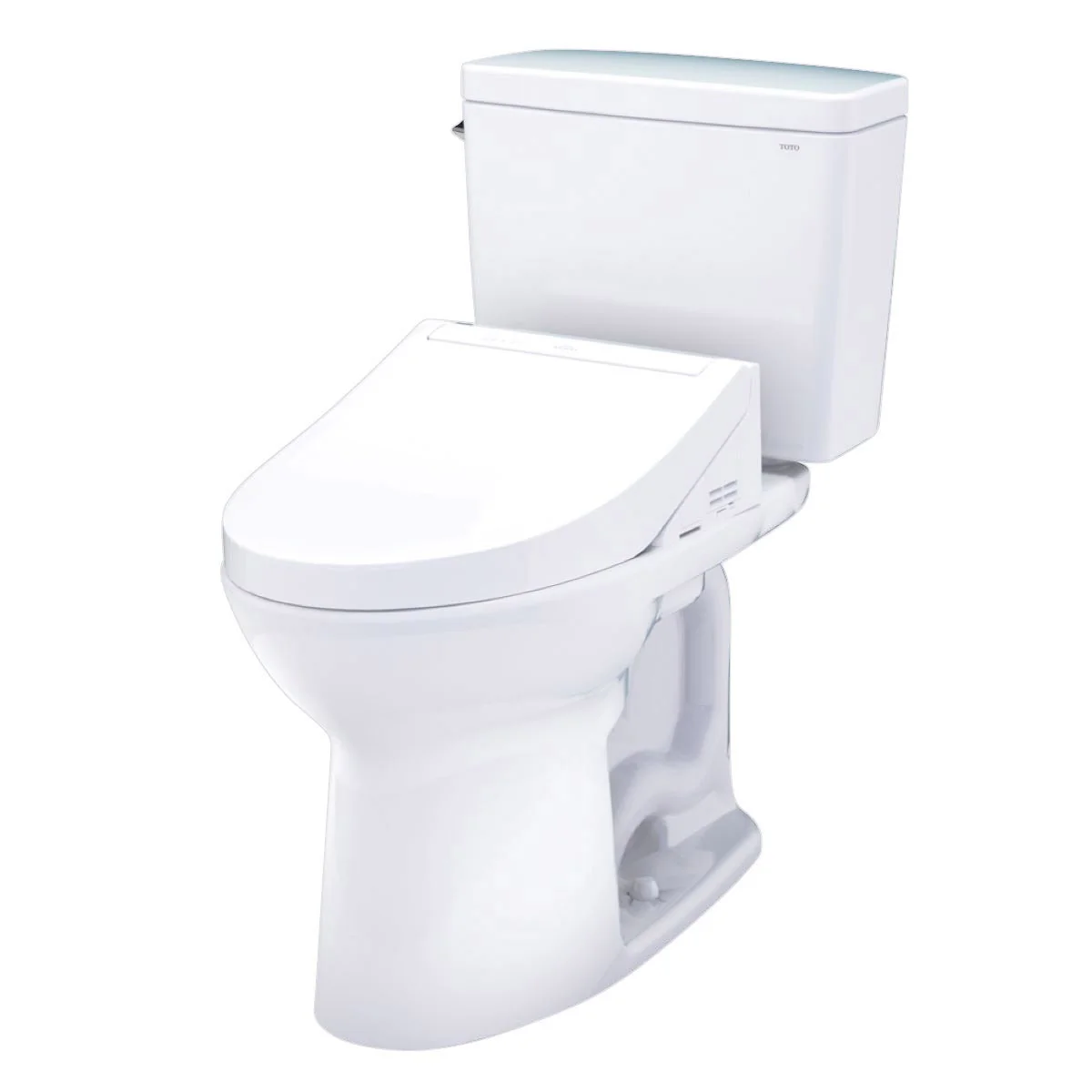 NEW - TOTO Drake 2-piece Elongated Toilet with C5 Washlet Bidet Seat - Image 7
