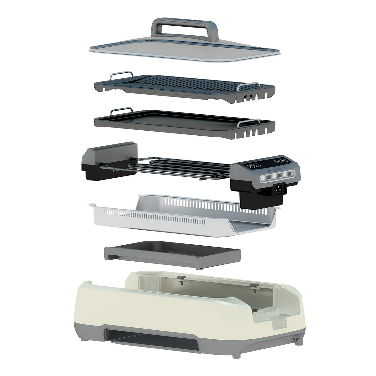 Ovente Smokeless Griddle & Grill System - Image 3
