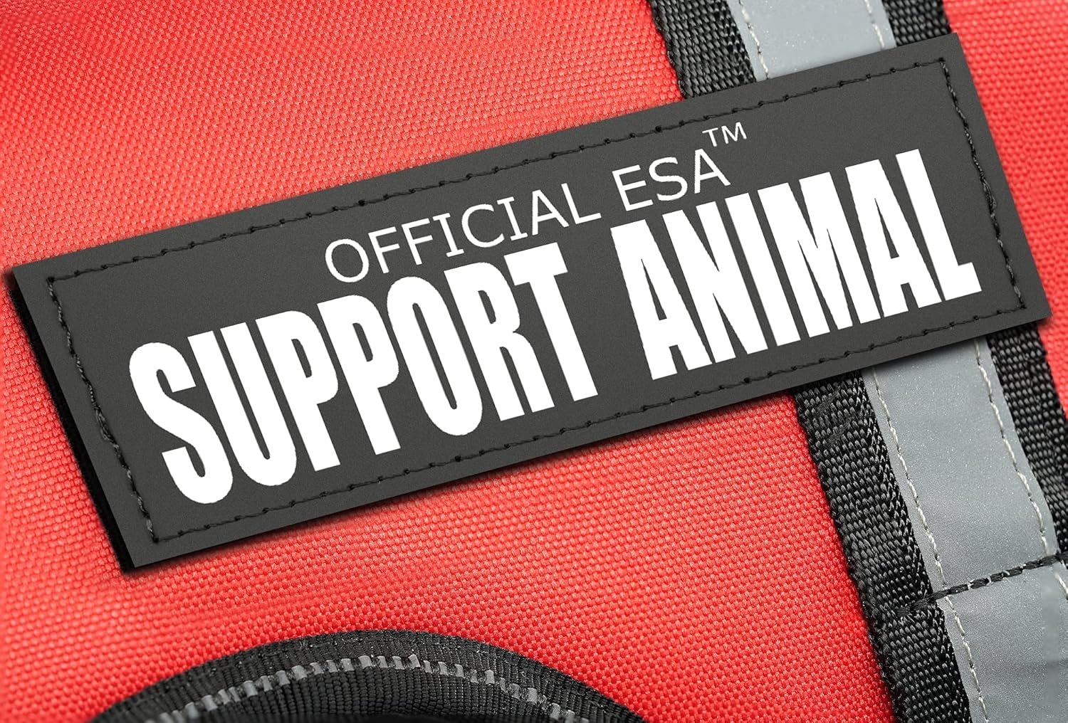 Support Pets Dog Harness: The Only Official ESA™ Vest for Easy Pet Recognition, Walk and Train All Dog Sizes, The Official PSD Highly Visible Harness, Adjustable, Soft and Padded (Large) - Image 2