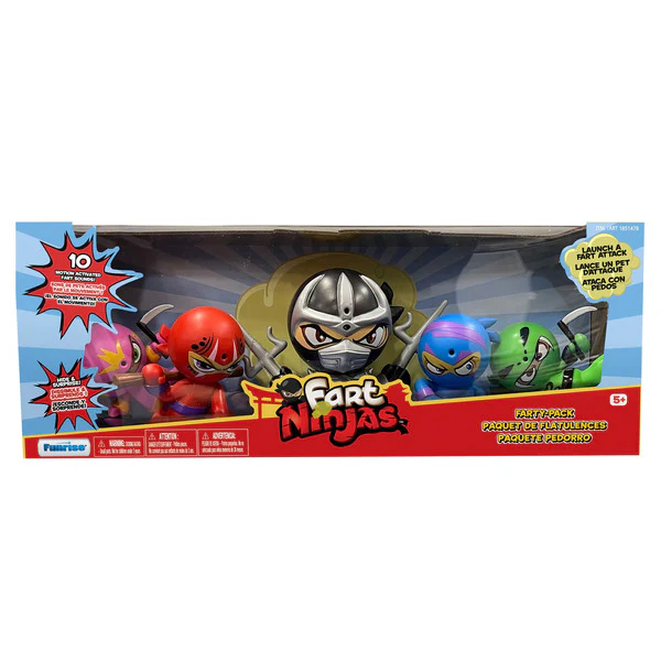 Fart Ninjas Farty Pack, Assorted Characters