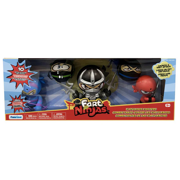 Fart Ninjas Farty Pack, Assorted Characters - Image 2