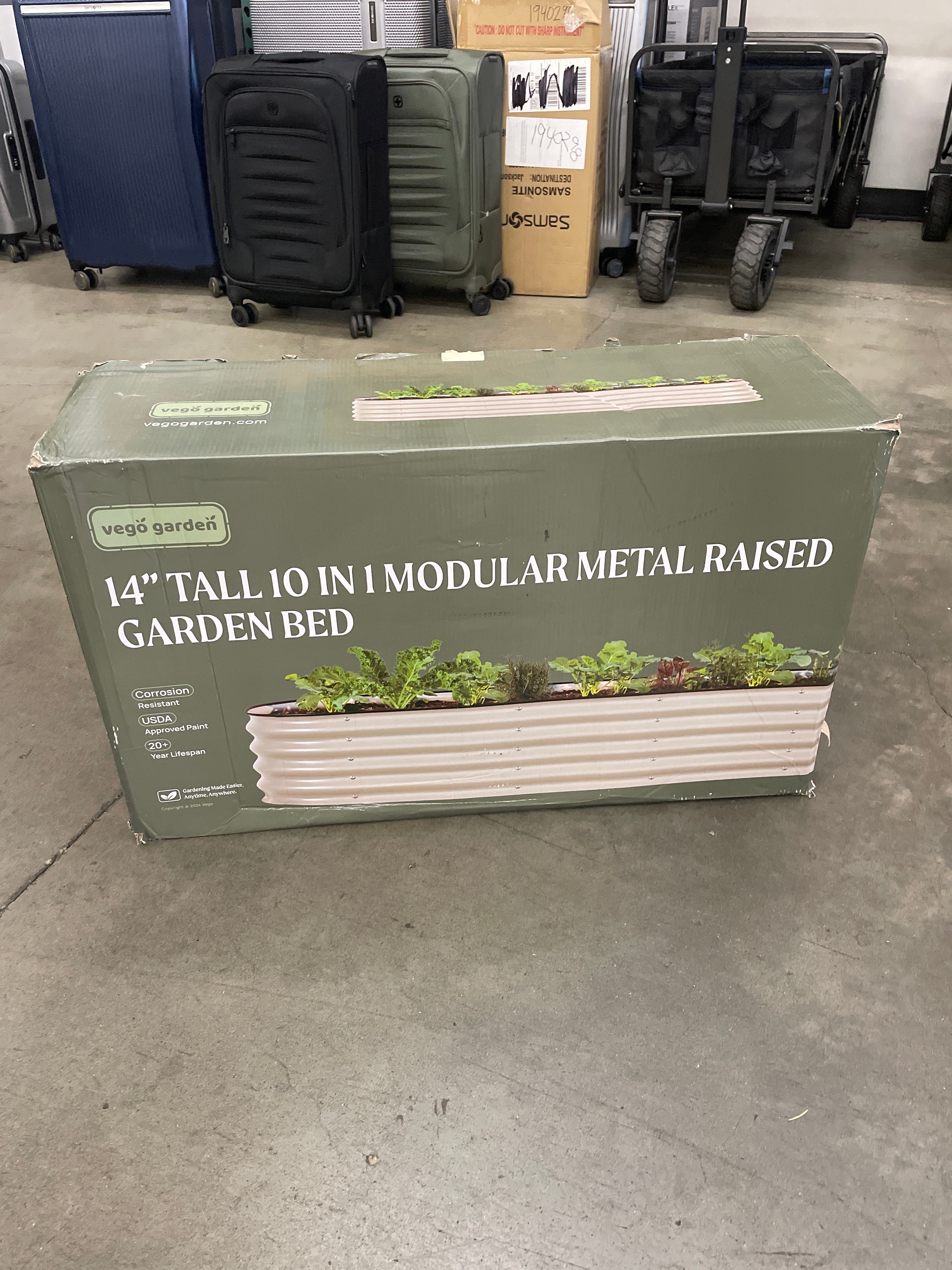 Vego Garden 14” Tall 10 in 1 Modular Metal Raised Garden Bed Kit - Image 5