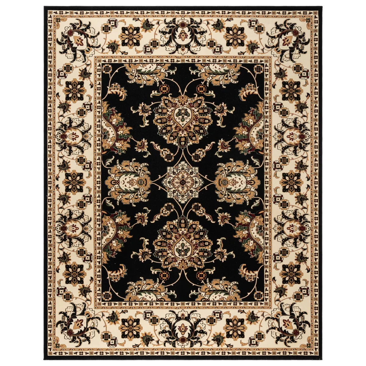 Thomasville Timeless Classic Rug Collection, Minerva Black, Rug Size: 7 ft. 10 in. x 10 ft - Image 5