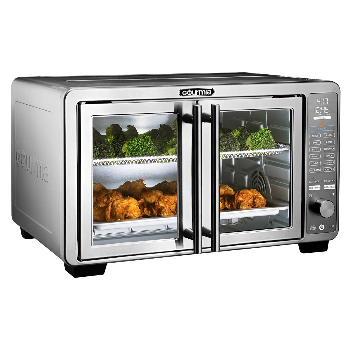 NEW - Gourmia XL 45 Quart Digital Countertop Oven with Air Fry and Temperature Probe - Image 4