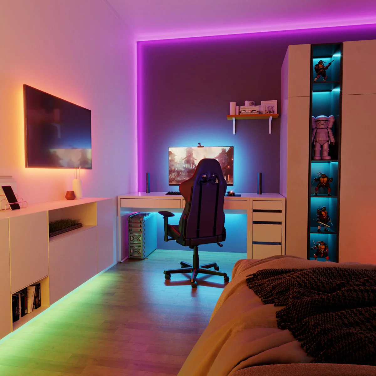Govee 49.2ft RGBIC Pro LED Strip lights - Image 4