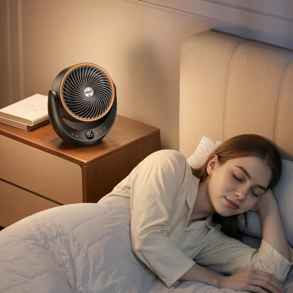 DREO 1500W Portable 3D Automatic Oscillating Ceramic PTC Heater - Image 6