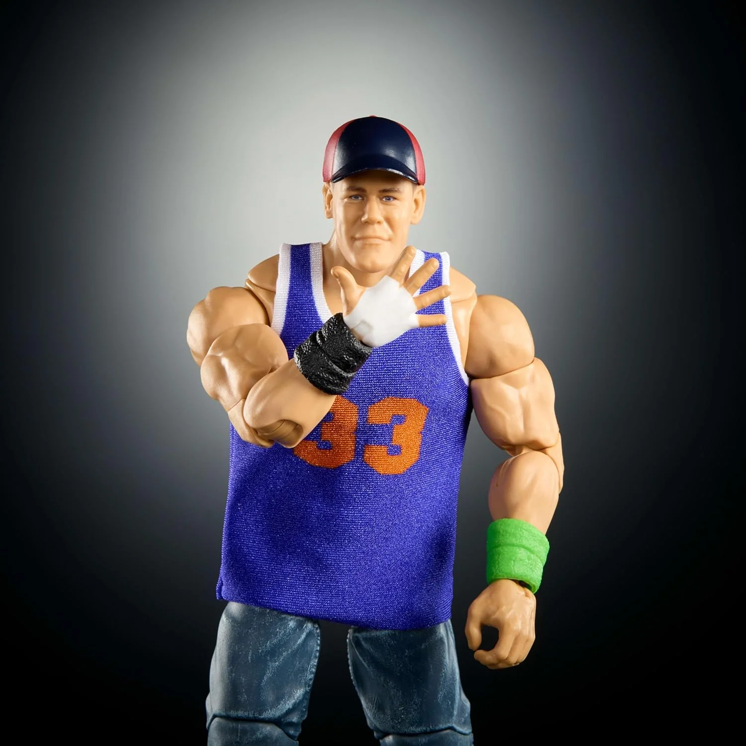 Mattel WWE Ultimate Edition John Cena 6-inch Action Figure & Accessories Set, 10+ Pieces Include Swappable Heads & Hands (Amazon Exclusive) - Image 6